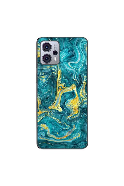 OEM Husa compatibila cu Motorola Moto G13 Silicon Gel Tpu Model Abstract Gems...