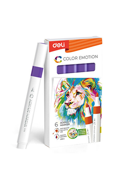 Deli Marker acrilic MOV Color Emotion