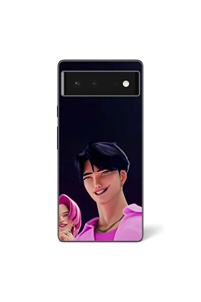 OEM Husa compatibila cu Google Pixel 6 Silicon Gel Tpu Model KPop Demon Hunte...