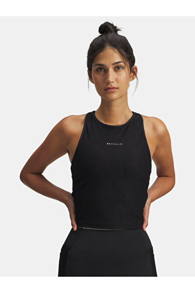 Under Armour Dámské tílko UA Halo Jacquard Knit Tank-BLK