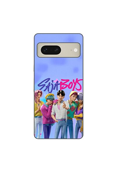 OEM Case compatible with Google Pixel 8 Silicone Gel Tpu Pattern KPop Demon H...