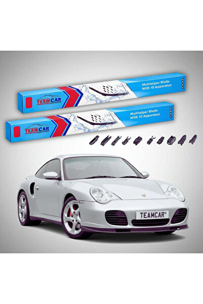 TEAMCAR Чистачки Порше 911 Турбо 996 2000-2005 |   Преден комплект Flat – Tea...