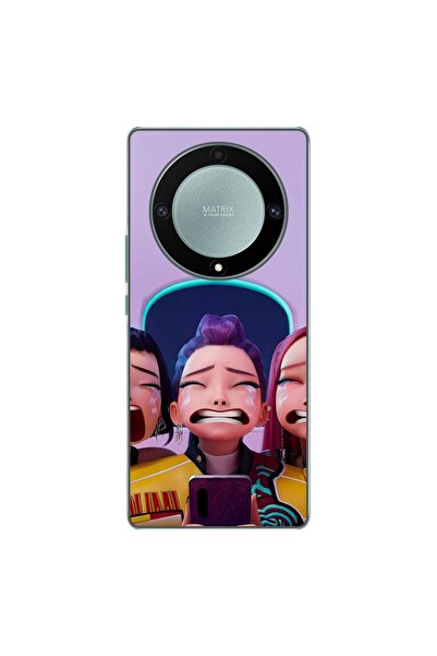 OEM Husa compatibila cu Honor Magic 5 Lite Silicon Gel Tpu Model KPop Demon H...
