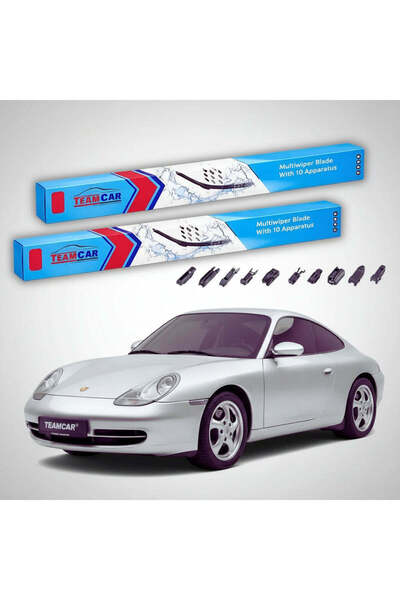 TEAMCAR Lamele ștergătoare Porsche 911 996 1997-2005 |   Set frontal plat – T...