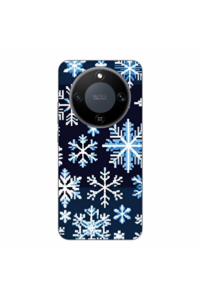 OEM Husa compatibila cu Honor Magic8 Lite Silicon Gel Tpu Model Pixel Art Sno...