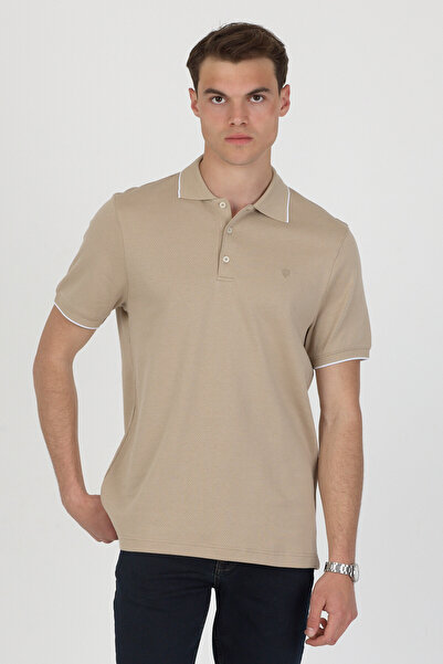 ENQUE Polo Neck Short Sleeve T-Shirt