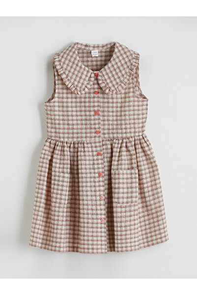 LC Waikiki Girls' Plaid Dress