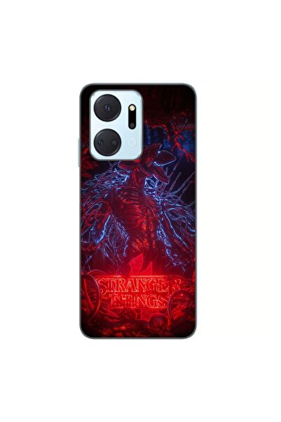 OEM Θήκη συμβατή με Honor X7a από σιλικόνη gel TPU με σχέδιο Demogorgon Stran...