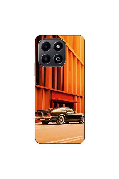 OEM Husa compatibila cu Honor X6b Silicon Gel Tpu Model Mustang Sunset