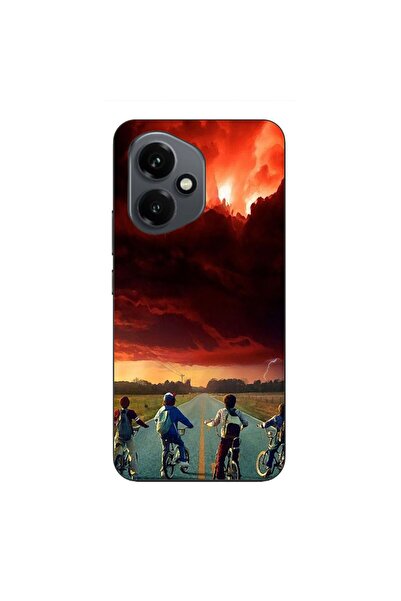 OEM Θήκη συμβατή με Honor 400, από σιλικόνη gel TPU, σχέδιο Stranger Things R...