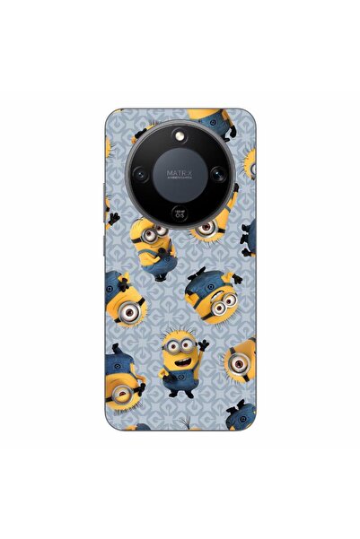 OEM Husa compatibila cu Honor Magic8 Lite Silicon Gel Tpu Model Pattern Minioni