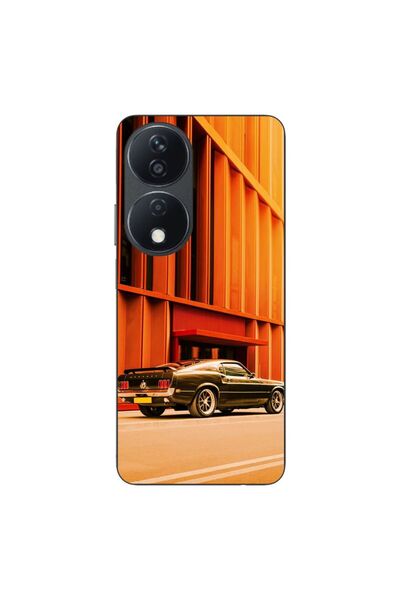 OEM Husa compatibila cu Honor X7b Silicon Gel Tpu Model Mustang Sunset