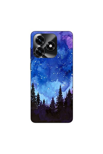 OEM Husa compatibila cu Honor X5c Plus Silicon Gel Tpu Model Night Forest