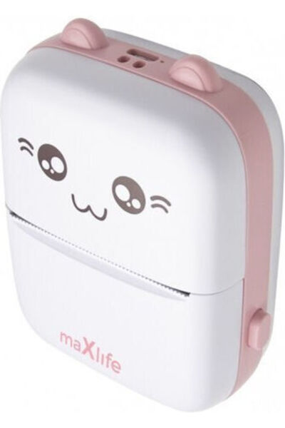 Max Life Maxlife MXTP-100 Φωτογραφικός Εκτυπωτής Ψευδαργύρου με Bluetooth
