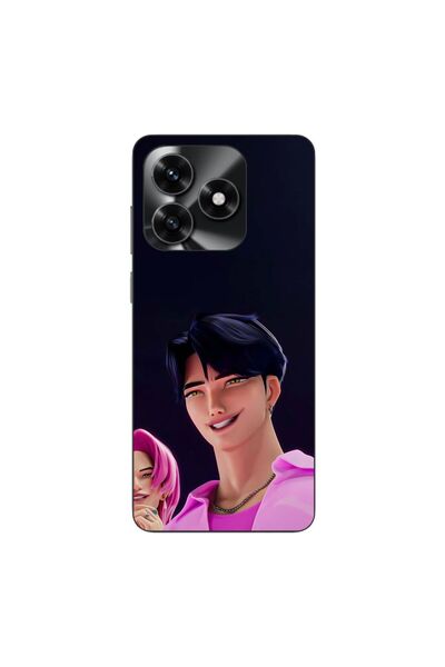 OEM Husa compatibila cu Honor X5c Plus Silicon Gel Tpu Model KPop Demon Hunte...