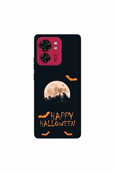 OEM Husa compatibila cu Motorola Edge 40 Silicon Gel Tpu Model Happy Hallowee...