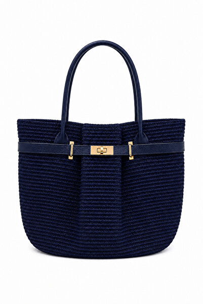 MaVaux Elise piele naturală Detaliat ușor și Soft Rope geantă de mână - Elega...