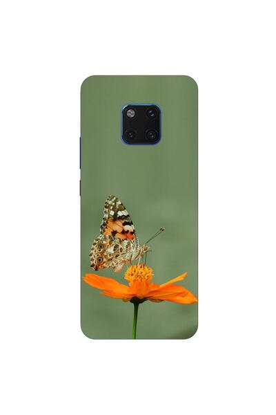 OEM Θήκη συμβατή με Huawei Mate 20 Pro από σιλικόνη gel TPU με σχέδιο πεταλούδας