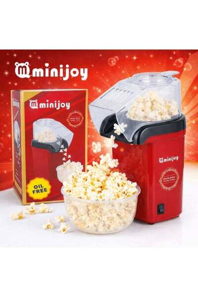 Minijoy Hot Air Popcorn Maker – Oil-Free Electric Snack Maker, 1200W