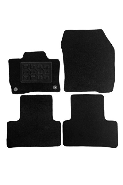 RapidAuto Top Bottom Set of carpet car mats Opel E-Astra L 2024→, Black, 4 pcs.