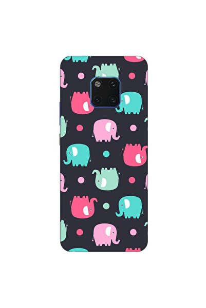OEM Husa compatibila cu Huawei Mate 20 Pro Silicon Gel Tpu Model Pattern Elefant