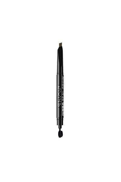 Elixir JUMBO REAL BROW EYEBROW PENCIL WITH BLENDING BRUSH 874-2