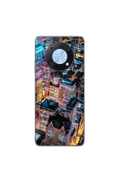 OEM Husa compatibila cu Huawei Nova Y90 Silicon Gel Tpu Model Night City