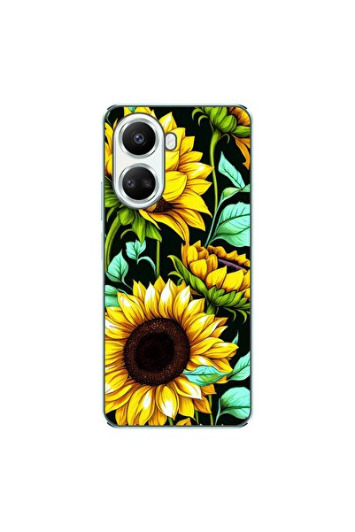 OEM Husa compatibila cu Huawei Nova 10 SE Silicon Gel Tpu Model Floarea Soare...