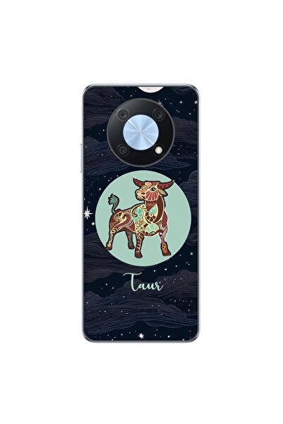 OEM Θήκη συμβατή με Huawei Nova Y90 από σιλικόνη gel TPU με σχέδιο ζωδίου Ταύρου