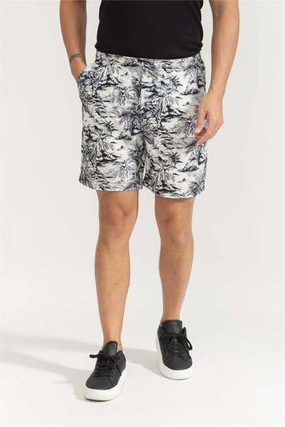 Tommy Hilfiger Erkek Bermuda Şort Mavi