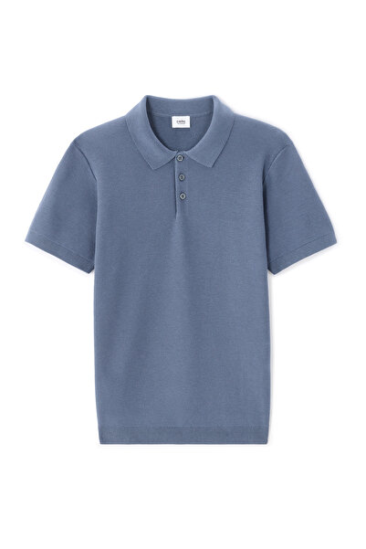 CELIO Tricou polo pique Lecombi