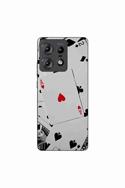 OEM Husa compatibila cu Motorola Edge 50 Pro Silicon Gel Tpu Model Carti Poker