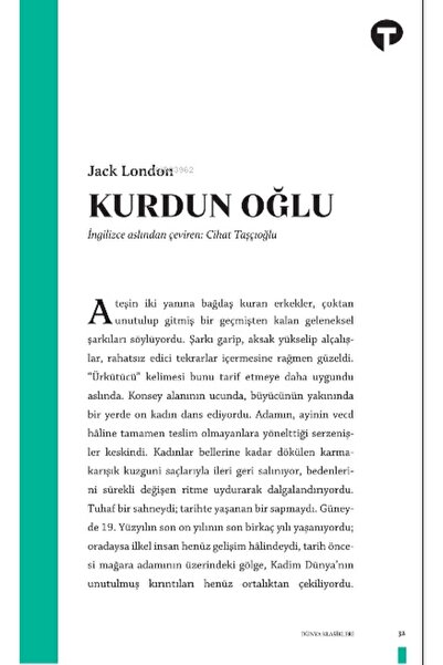 Turkuvaz Kitap Kurdun Oğlu