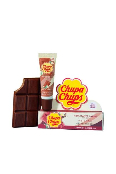 Chupa Chups Chupa Chups Lip Balm 10g Vanilla Chocolate