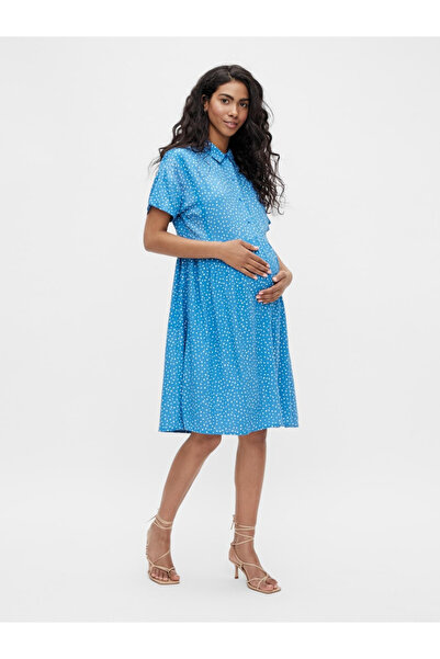MAMALICIOUS Rochie gravide si alaptare - French Blue