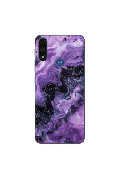 OEM Husa compatibila cu Motorola Moto E7 Power Silicon Gel Tpu Model Abstract...