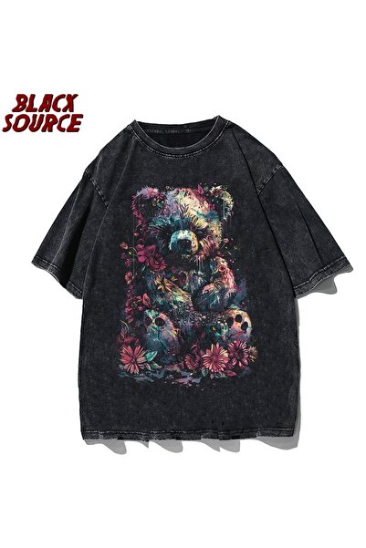 bellanova Unisex Oversize T-shirt με στάμπα Streetwear Άνετη εφαρμογή Daily P...