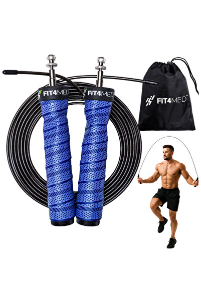 Mardil Boxing Jump Rope ABEC-7 Adjustable 3m Blue, speed training cardio