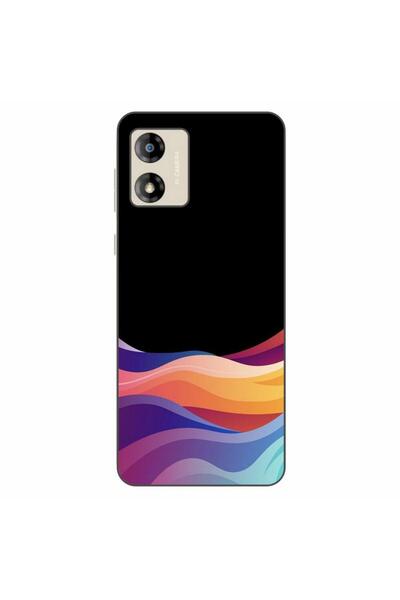 OEM Husa compatibila cu Motorola Moto E13 Silicon Gel Tpu Model Neon Waves
