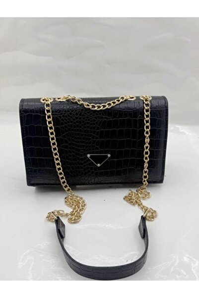 MAC&MOS Women's Black 2-Compartment Shoulder Bag