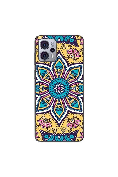 OEM Калъф, съвместим с Motorola Moto G23, силиконов гел TPU, с десен Мандала ...