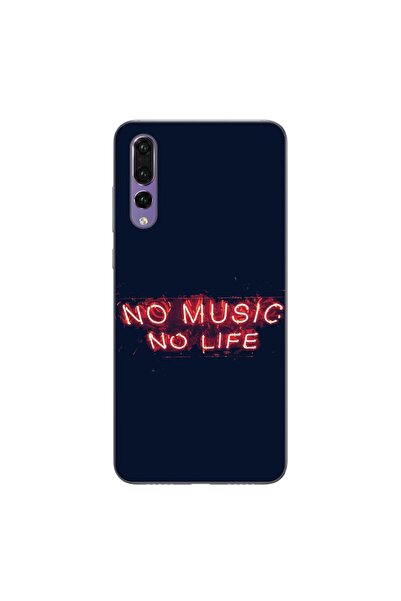 OEM Θήκη συμβατή με Huawei P20 Pro από σιλικόνη gel TPU, με την επιγραφή  "No...