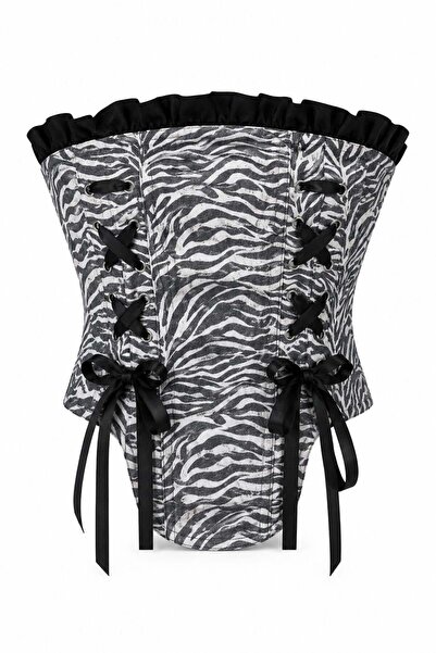 HAZELANNA Kuşgözü Zebra Korse