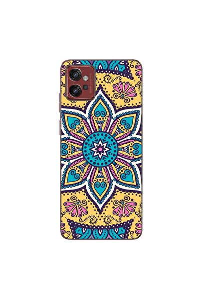 OEM Калъф, съвместим с Motorola Moto G32, силиконов гел TPU, с десен Мандала ...