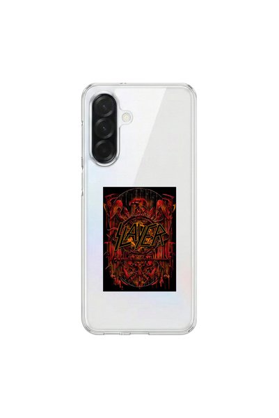 PPKin Samsung Galaxy A56 Compatible Metal 17 Design Transparent Case