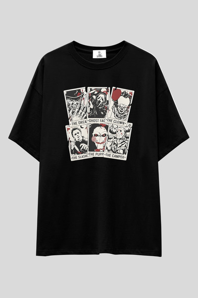 UmbraWear Horror Nightmare Cards T-Shirt |   Unisex 100% Cotton Custom Design...
