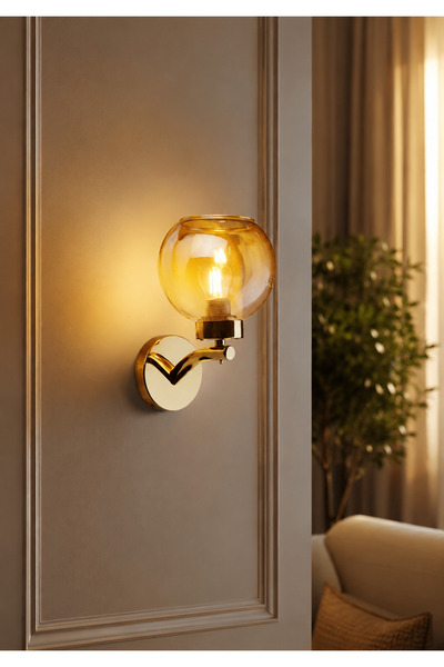 Grecia Luxury Classic Wall Lighting Modern Gold Cover 23cm