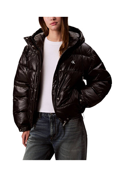 Calvin Klein Γυναικείο Puffer Μπουφάν Μαύρο LV047D505G-UB1
