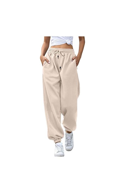 HANERDUN Women's sports pants, Elastic Waist jogging pants, thermal pants wit...