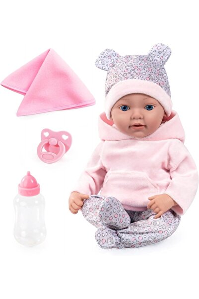 Bayer Realistic looking baby doll with soft body Baby Reborn Alice 38 cm with...